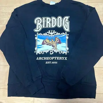 BIRDOG ARCHEOPTERYX 맨투맨 블랙