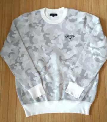 캘러웨이 카모 패턴 스웨터 LL 사이즈