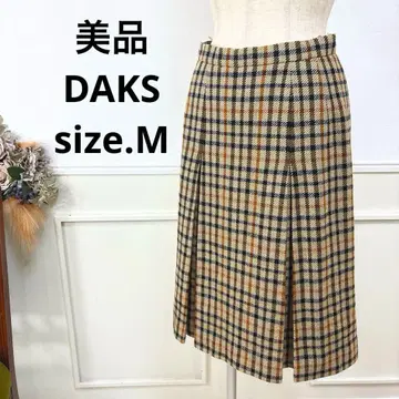 새상품급 daks 체크 스커트