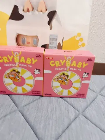 CRYBABY Vacation Mode On 미개봉 새상품, 2개