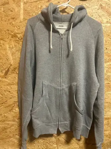 BODIES 그레이 후드 부착 후드티 40 사이즈