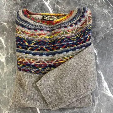 M.&KYOKO/울 100%/긴팔 스웨터 /F 사이즈