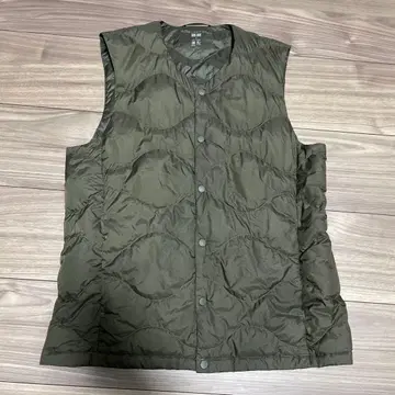 UNIQLO 울트라 라이트 다운 컴팩트 베스트 웨이브 퀼트 S