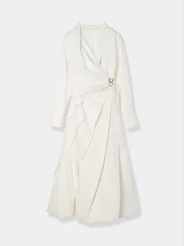 로브 블랑 laubeblanc Spiral Balloon Dress