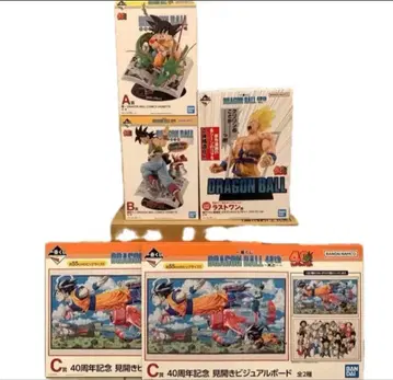 제일복권 드래곤볼 40주년 라스트 원상 A상 B상 C상 5개 세트