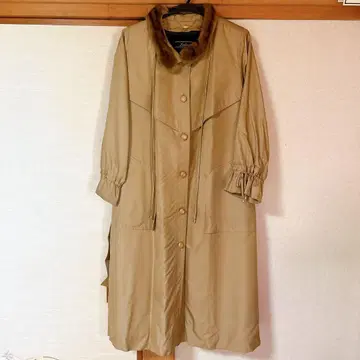 레리안 롱 코트 브라운