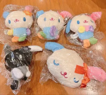 우사하나 봉제 인형 키링 가챠 전 5종 세트