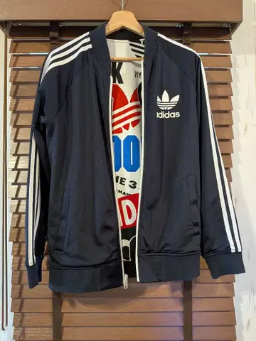 리버서블 adidas 스트라이프 저지 블랙