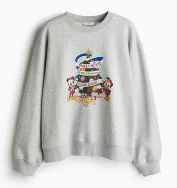 H&M 디즈니 크리스마스 속기모 트레이닝복