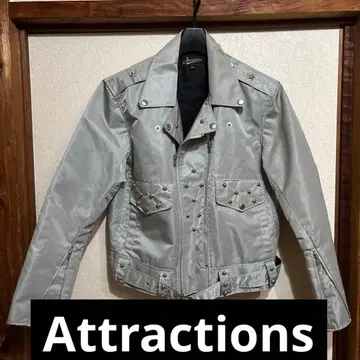 Attractions 나일론 라이더 자켓 셔블 Attractions