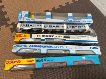 프라레일 205계 통근 전차 스카이블루 209계 통근 전차 5