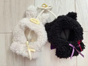 덕질 굿즈 ] 천사와 악마 최애  판초 키링 M