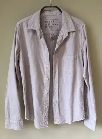 FRANK&EILEEN 탁한 퍼플 셔츠 S 사이즈 BARRY