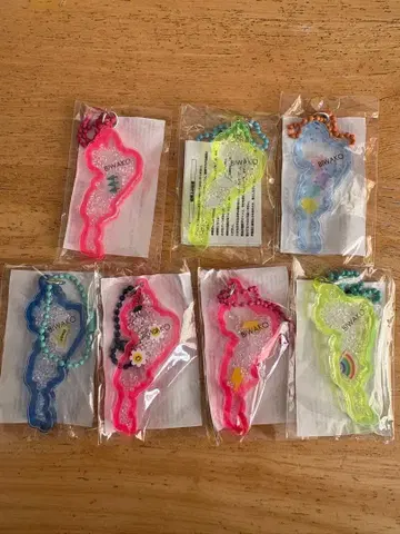 비와코 아크릴 키링 7개 세트