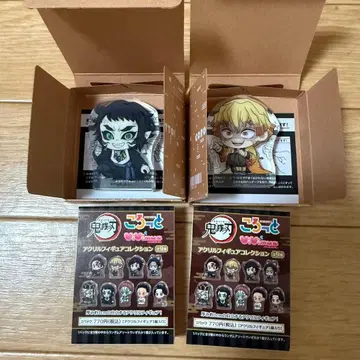 귀멸의 칼날 코롯토 아크릴 피규어 컬렉션 카이가쿠 젠이츠 세트