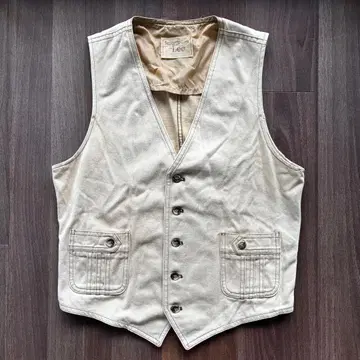 70s Lee 베스트 베이지 화이트