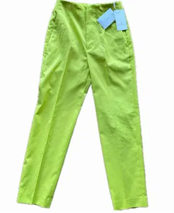 UNITED ARROWS P/TA 샤이니 드라이 슬림 팬츠 LIME