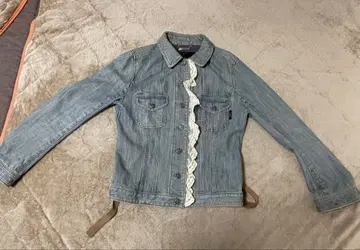 INGEBORG 레이스 데님 자켓