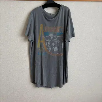 정크 푸드 에어로스미스 밴드 T