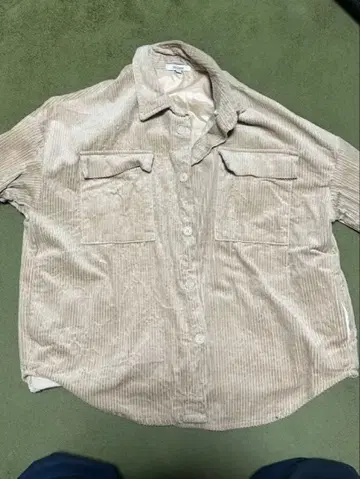 Nylaus 베이지 코듀로이 셔츠 M