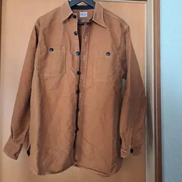 리얼 맥코이 조 맥코이 두꺼운 원단 워크 셔츠