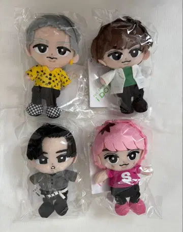 Snow Man 스노치루 봉제 인형 4체 세트