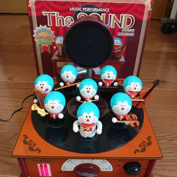 도라에몽 The SOUND 음악 연주 피규어 세트