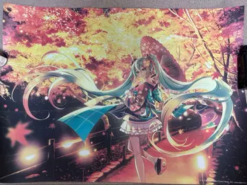 초레어 하츠네 미쿠 기타노텐만구 콜라보 포스터