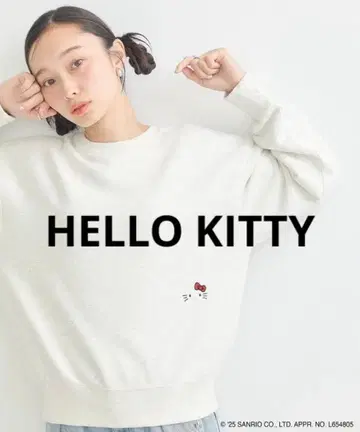 챔피온 헬로키티 x emae 쭈리 풀오버