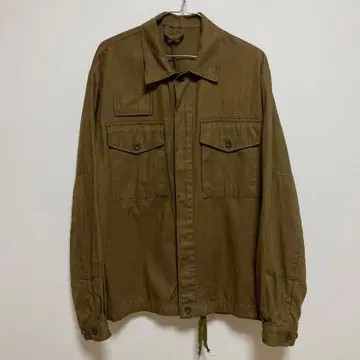 체코군 플라이 프론트 워크 셔츠 데드스탁