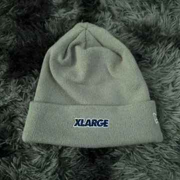 XLARGE 그레이 니트 모자