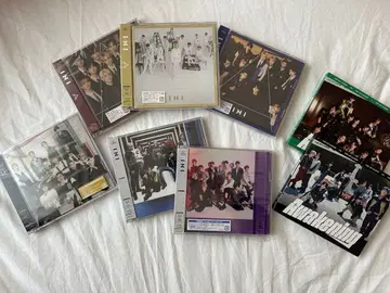 INI CD DVD 8장 세트 (자켓, 트레이딩 카드 포함)