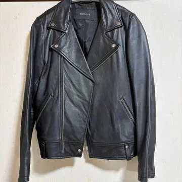 SIMPLICITE 더블 가죽 자켓 S 사이즈