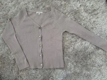 프로포션 바디 드레싱 비쥬 가디건