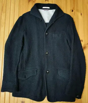 [ SHIPS ] 남성용 니트 가디건 M 블랙