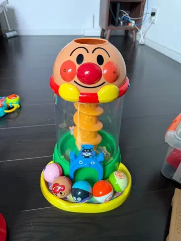 호빵맨 공 굴리기 완구