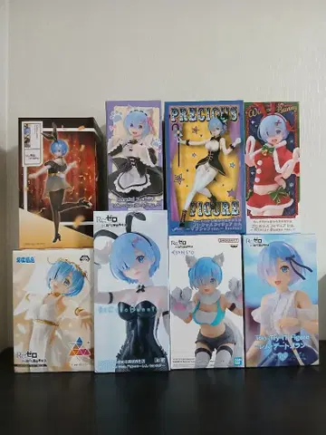 Re: 제로부터 시작하는 이세계 생활 렘 피규어 8체 세트