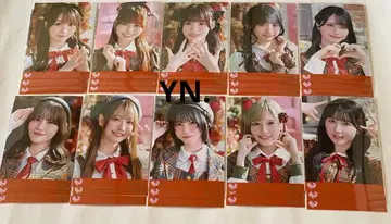 이코라부 러브송에 습격당하다 가창 의상 브로마이드 풀컴프 30장