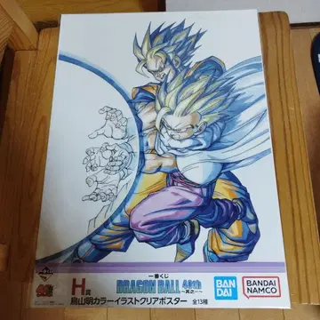 제일복권 드래곤볼 40thH상 클리어 포스터 ( 부자 에네르기파 )