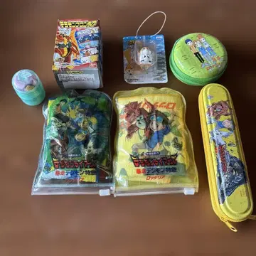 디지몬 여러가지 7점 세트 미사용품