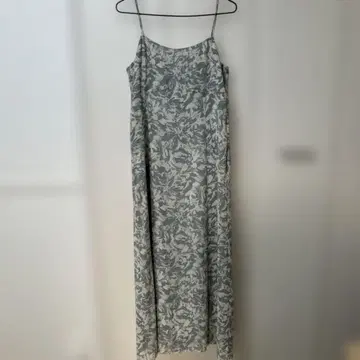 MERCURYDUO 꽃무늬 슬리브리스 원피스 F