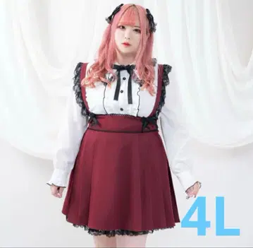 유메텐보 서스펜더 스커트 보르도 4L