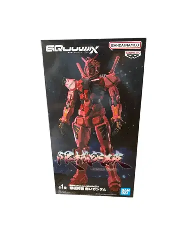 빨간색 건담 피규어