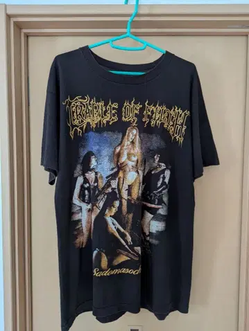 cradle of filth 1999 빈티지 밴드 티셔츠