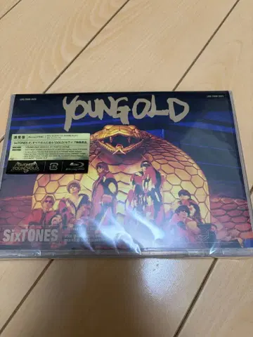 SixTONES Blu-ray YOUNG GOLD 일반ver