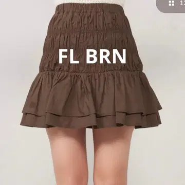 Darich 셔링 프릴 미니 스커트 FL