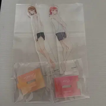 푸른상자 아크릴 스탠드 시카노 치나츠 & 초노 히나 세트