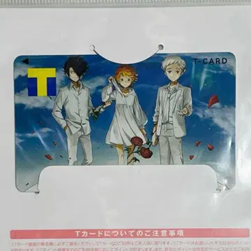 [ 새상품 미사용 ] 약속의 네버랜드 T카드 한정판 디자인