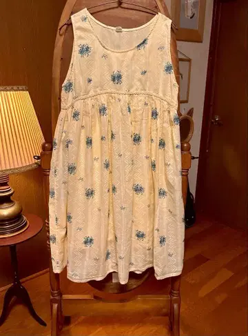 70s 구제 의류 프랑스 유럽 앤티크 빈티지 꽃무늬 원피스