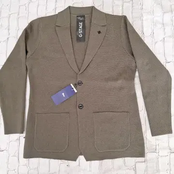 G-Stage 올리브 그린 테일러드 자켓 밀라노 리브 46 사이즈